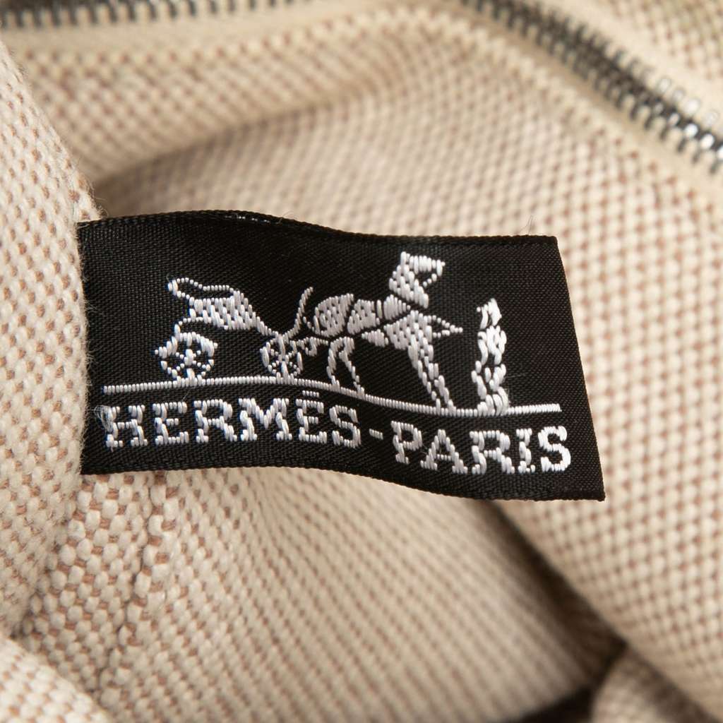 Hermès Canvas Herline Besace MM Beige Canvas Very good condition - Box View