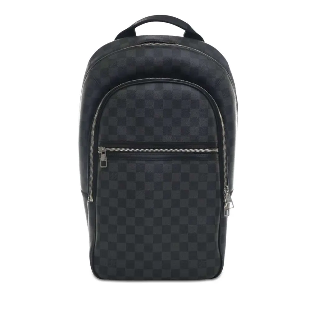 Louis Vuitton Damier Infini Michael Black Leather Very good - Front View