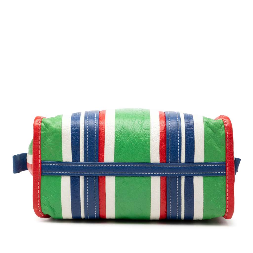 Balenciaga S Lambskin Bazar Shopper Satchel Green Leather Very good condition - Inside View