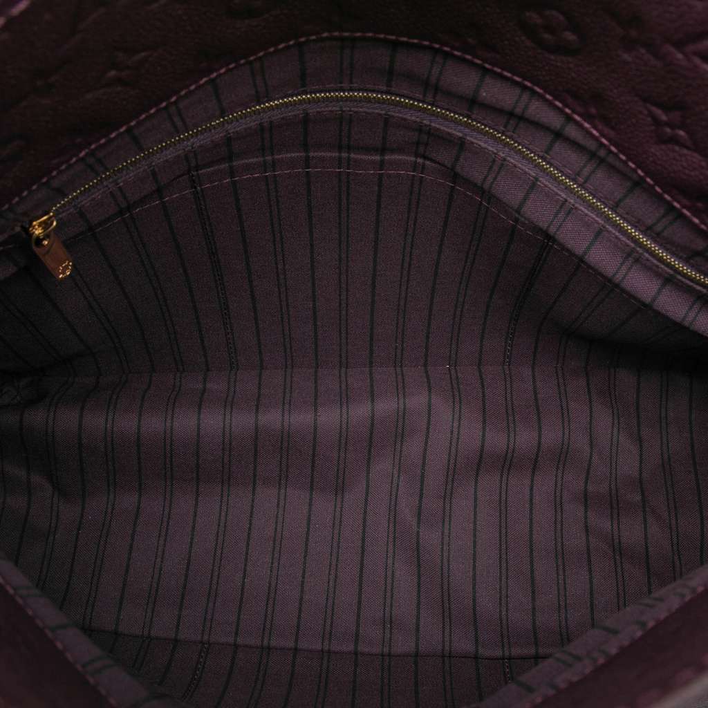 Louis Vuitton Monogram Empreinte Artsy MM Purple Leather Very good condition - Model View