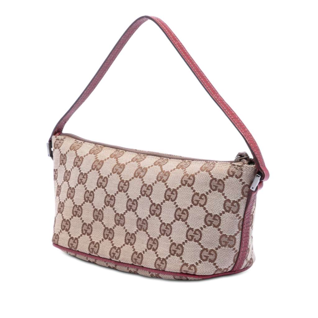 Gucci GG Canvas Boat Beige Very good condition - Back View