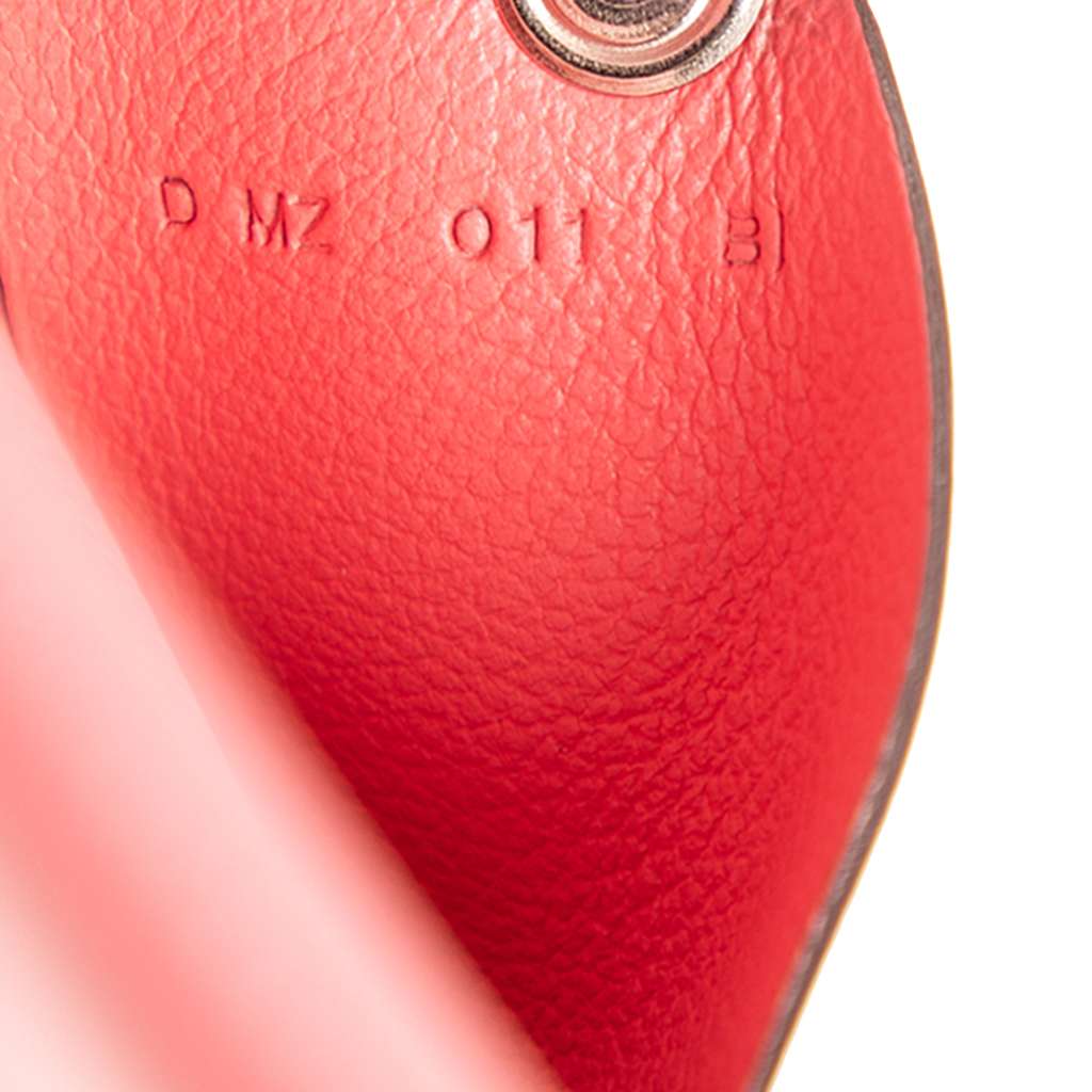 Hermès Chevre Mysore Calvi Card Holder Pink Leather Very good condition - Box View