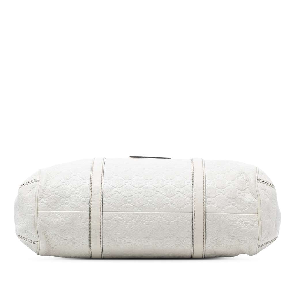 Gucci Guccissima New Ladies Tote White Leather Very good condition - Inside View