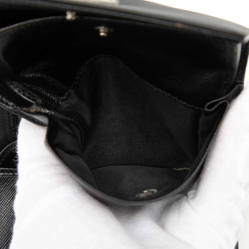 Prada Tessuto Trifold Small Wallet Black Very good condition - Box View