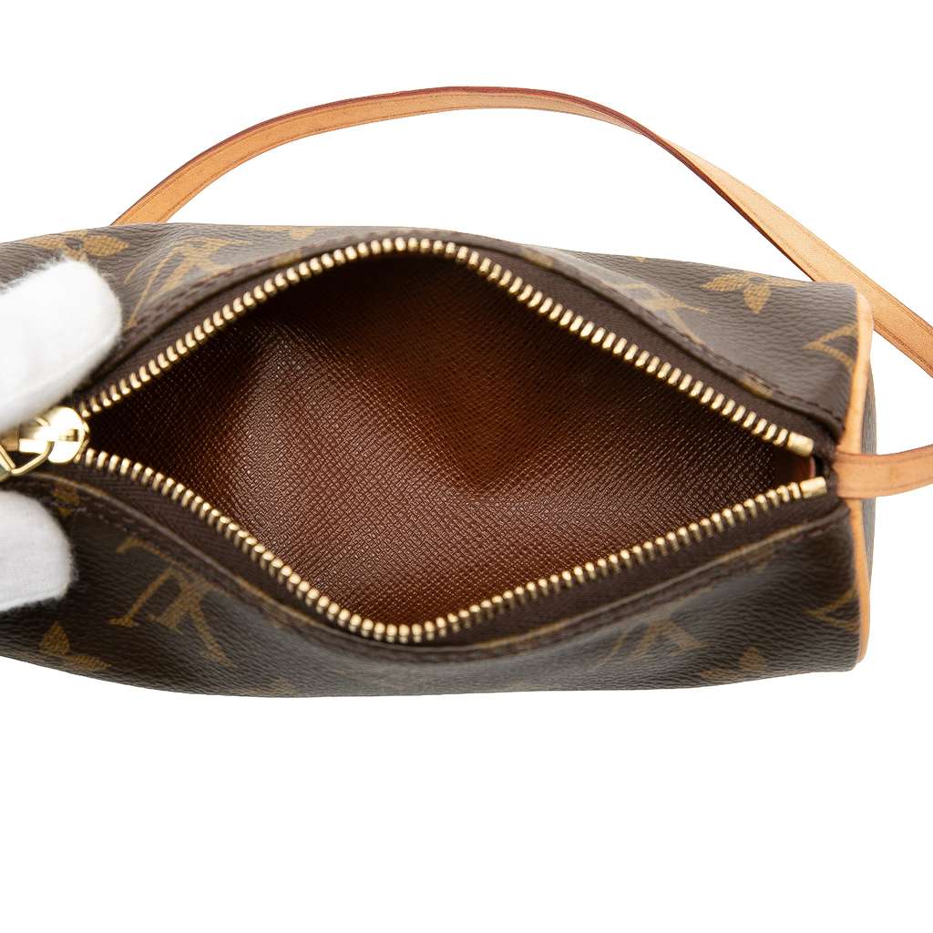 Louis Vuitton Monogram Papillon Pochette Brown Very good condition - Model View