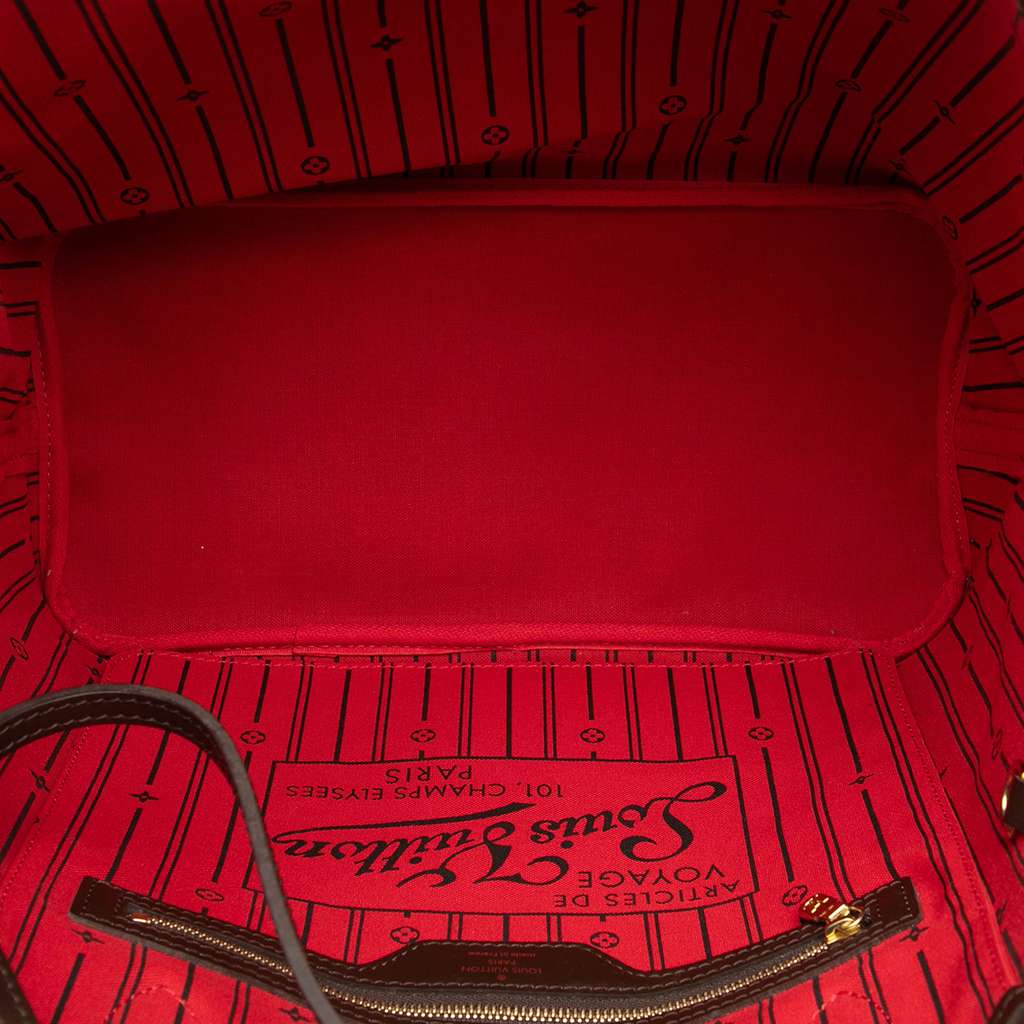 Louis Vuitton Damier Ebene Neverfull MM Brown Very good condition - Model View