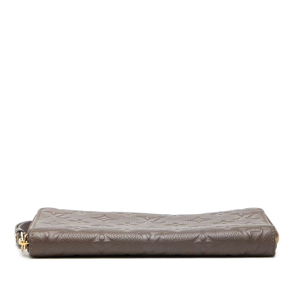 Louis Vuitton Monogram Empreinte Zippy Wallet Brown Leather Very good condition - Inside View