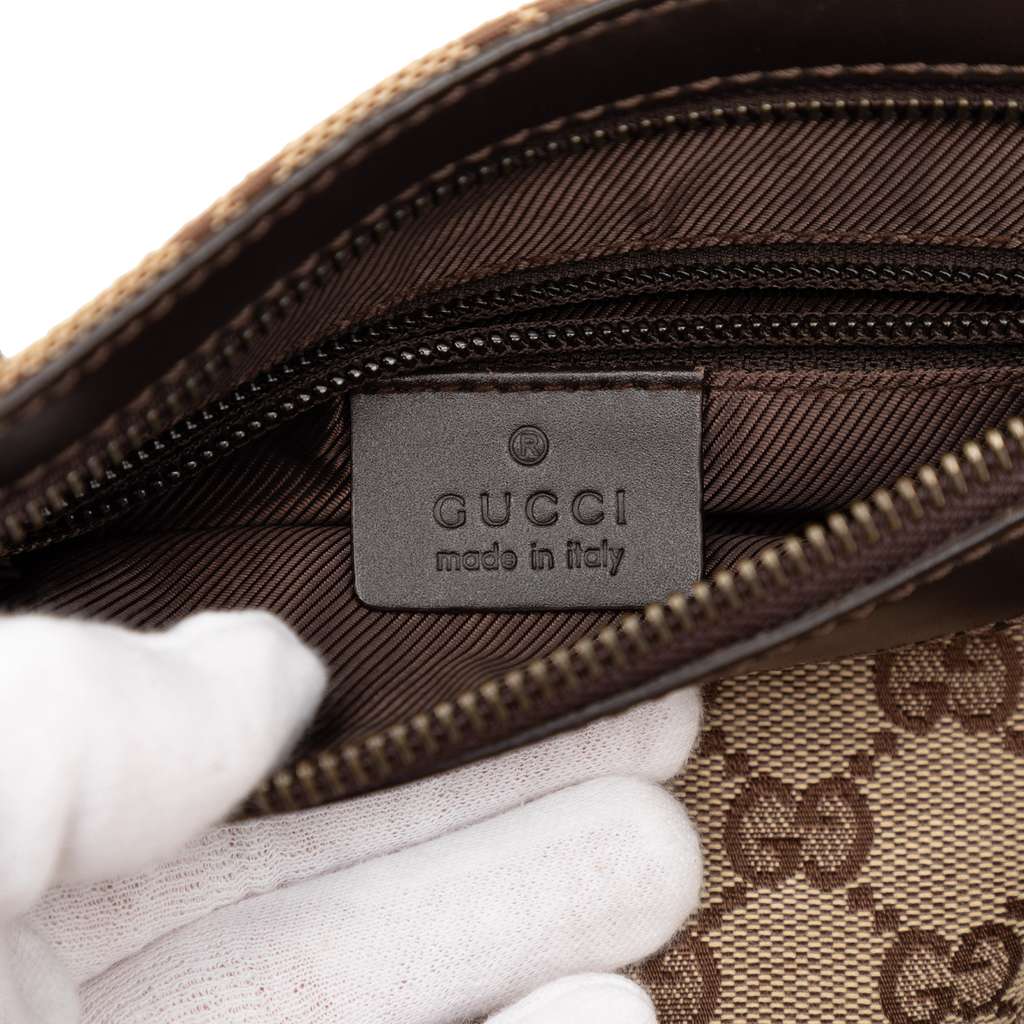 Gucci GG Canvas Crossbody Beige Canvas Very good condition - Box View