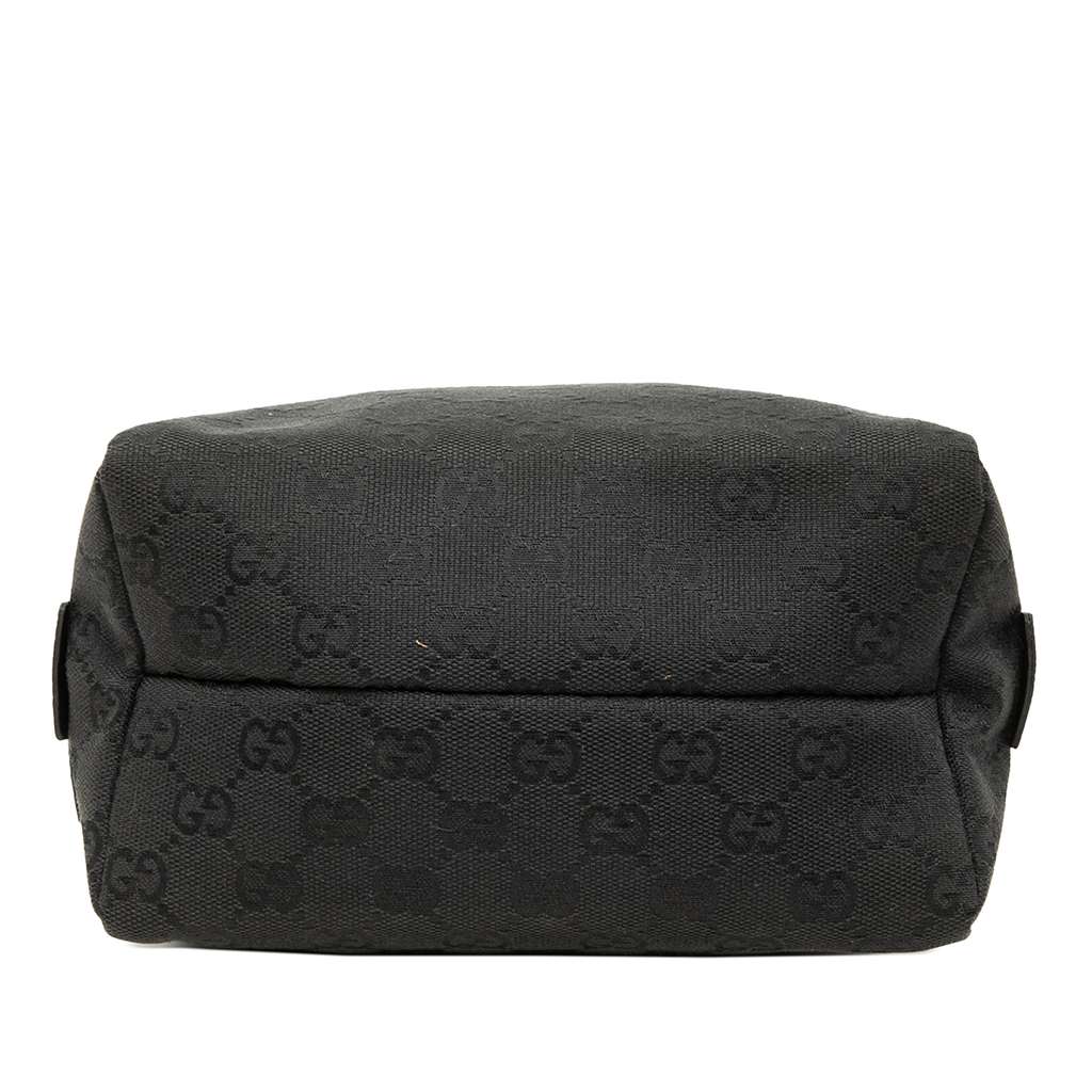 Gucci Mini GG Canvas Balthus Tofu Bag Black Canvas Very good condition - Inside View