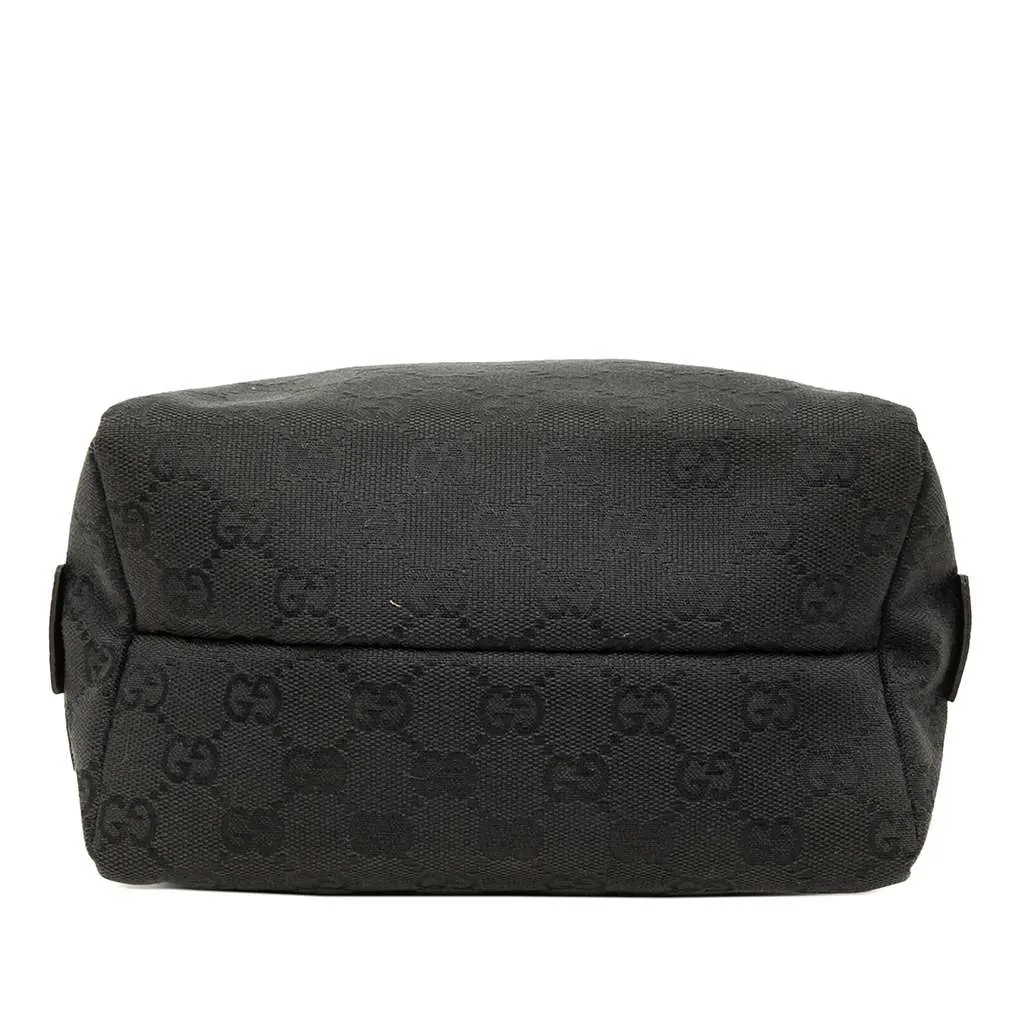 Gucci Mini GG Canvas Balthus Tofu Bag Black Canvas Very good - Inside View