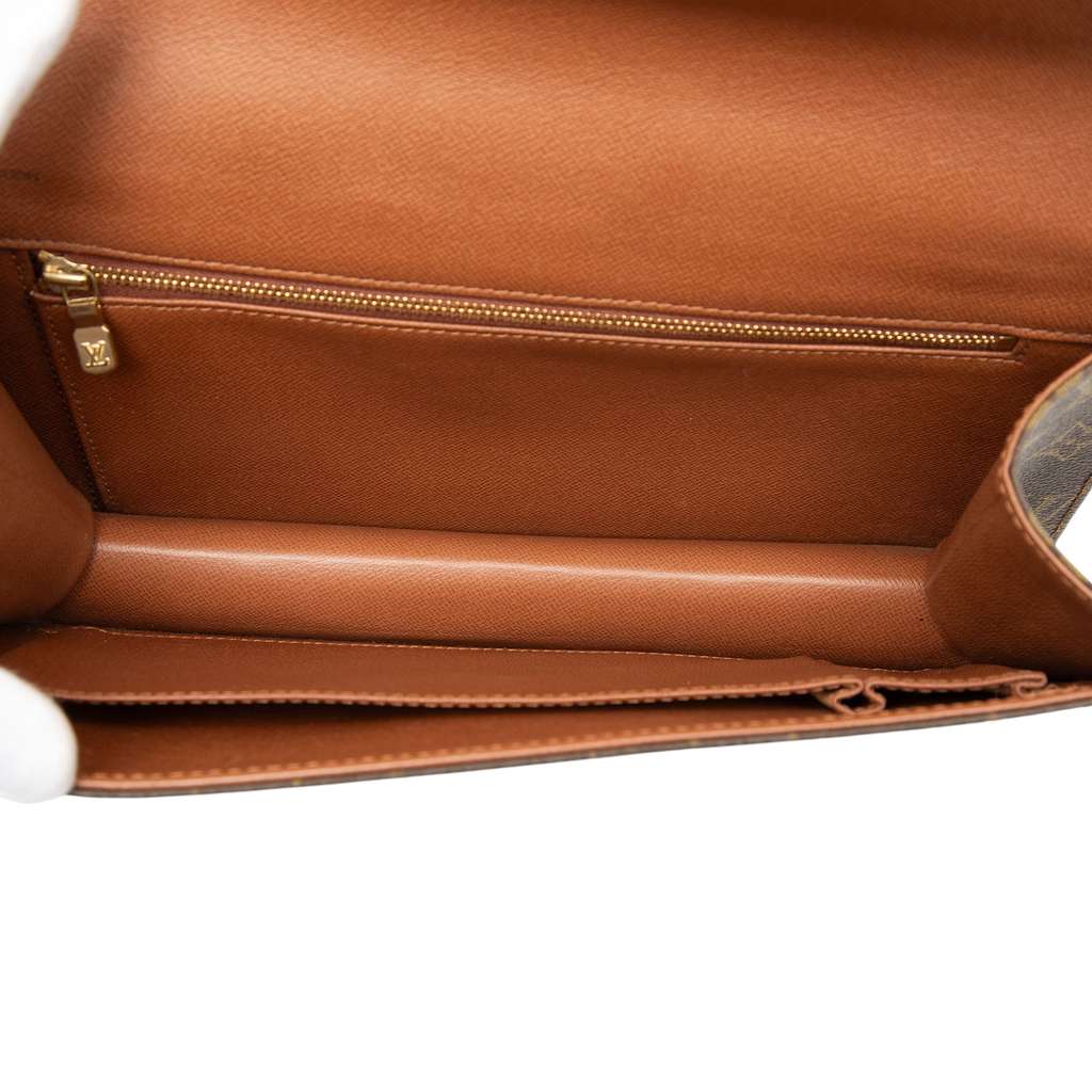 Louis Vuitton Monogram Pochette Dame GM Brown Very good condition - Model View