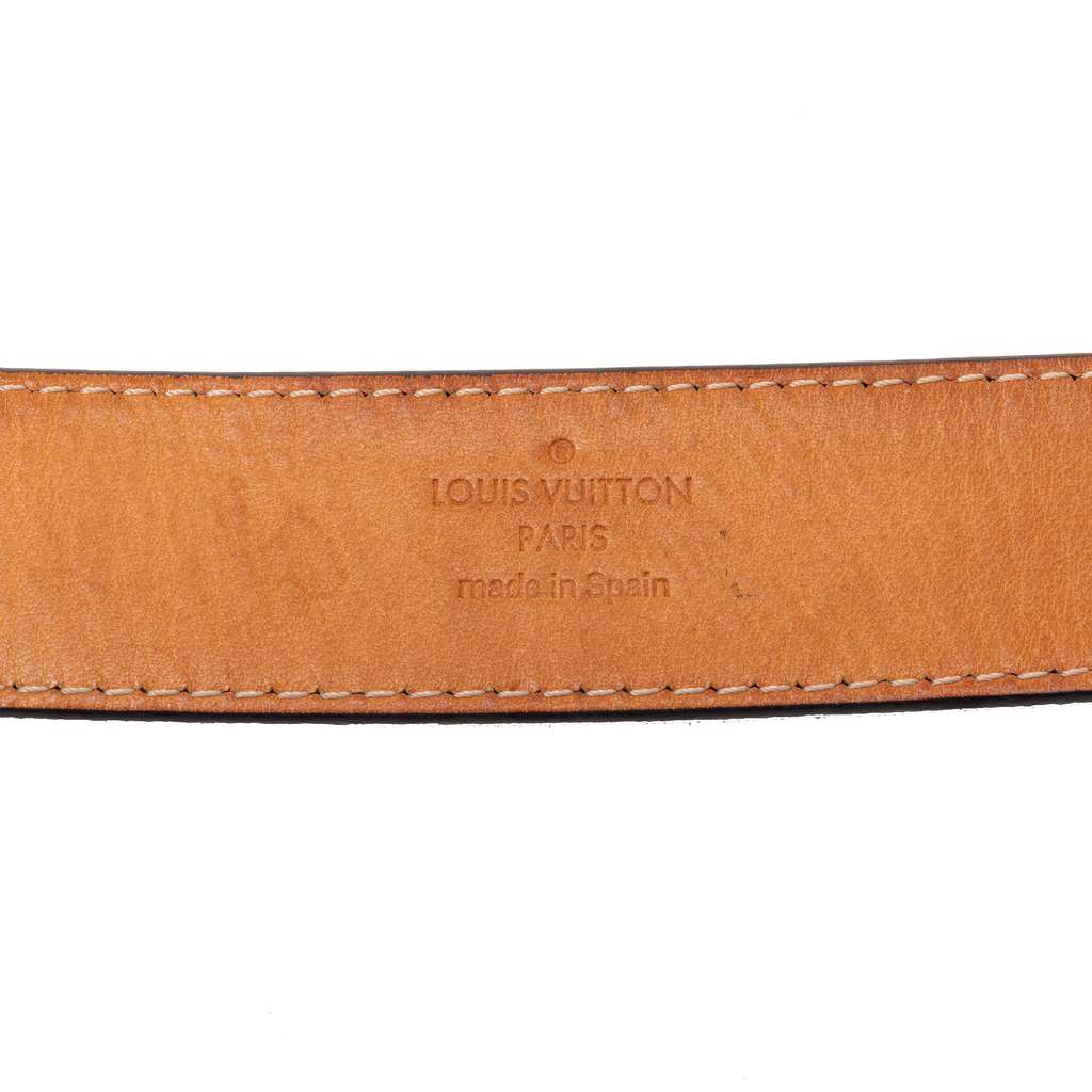 Louis Vuitton Monogram Vernis Belt Purple Leather Very good condition - Model View