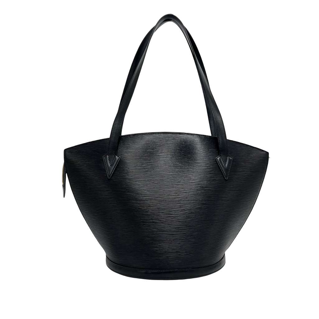 Louis Vuitton Epi Saint Jacques GM Long Strap Black Leather Very good condition - Back View