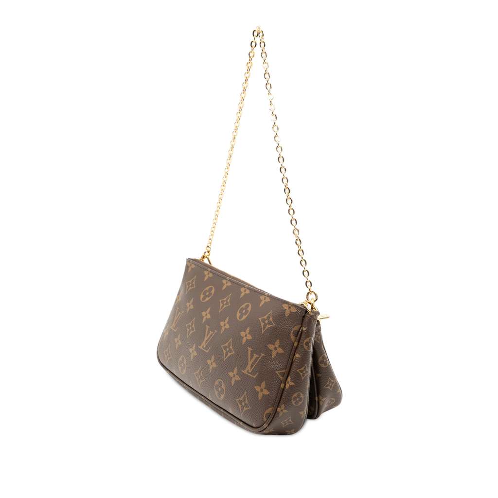 Louis Vuitton Monogram Multi Pochette Accessoires Brown Very good condition - Back View