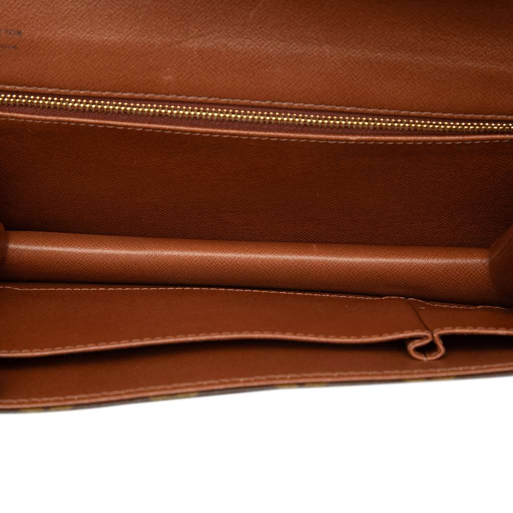 Louis Vuitton Monogram Pochette Dame PM Brown Very good condition - Model View