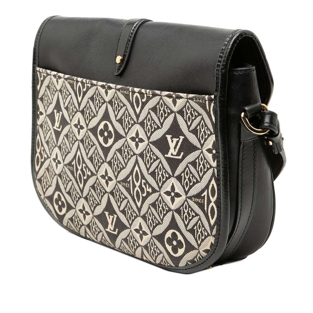 Louis Vuitton Since 1854 Neo Saumur MM Black Canvas Very good condition - Back View