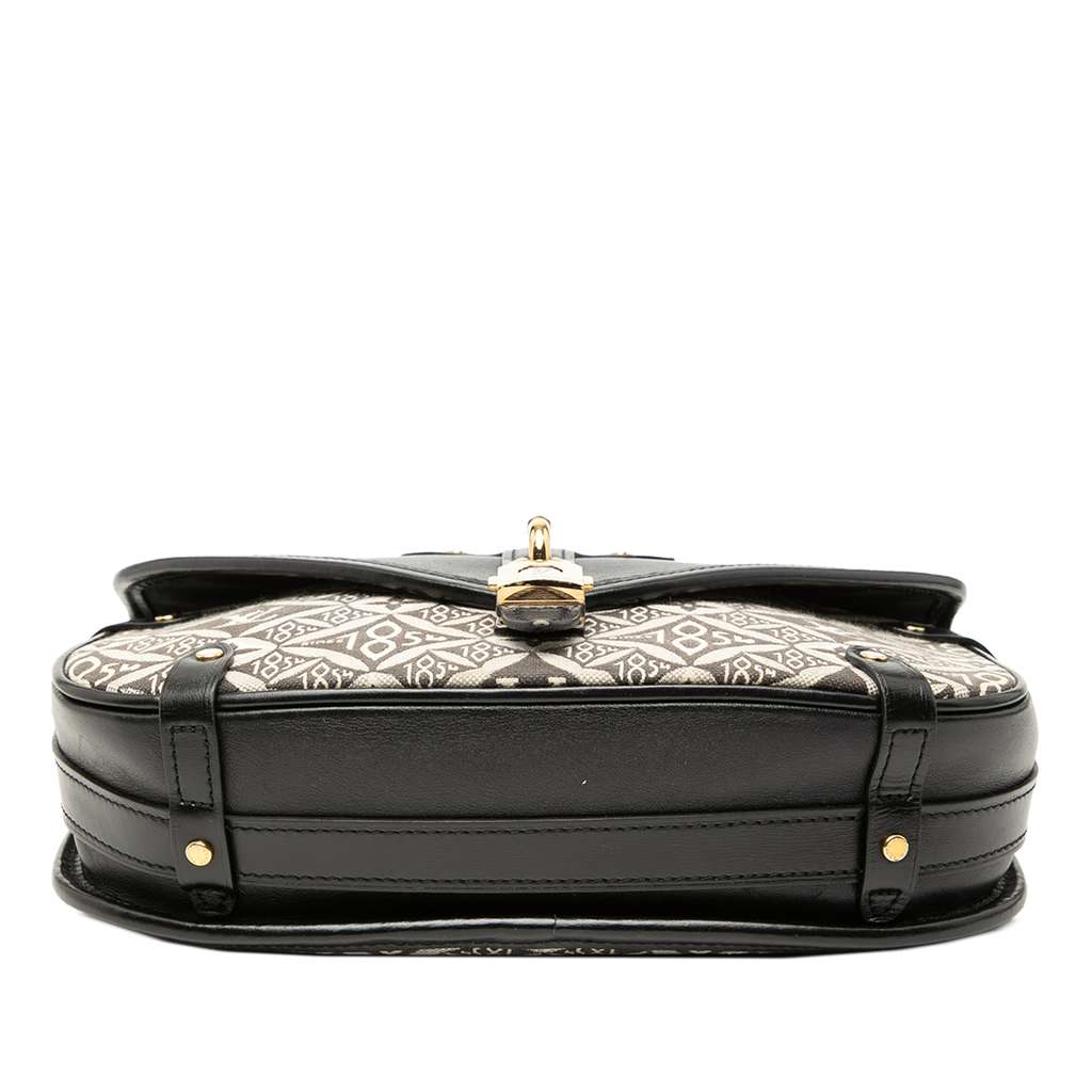 Louis Vuitton Since 1854 Neo Saumur MM Black Canvas Very good condition - Inside View