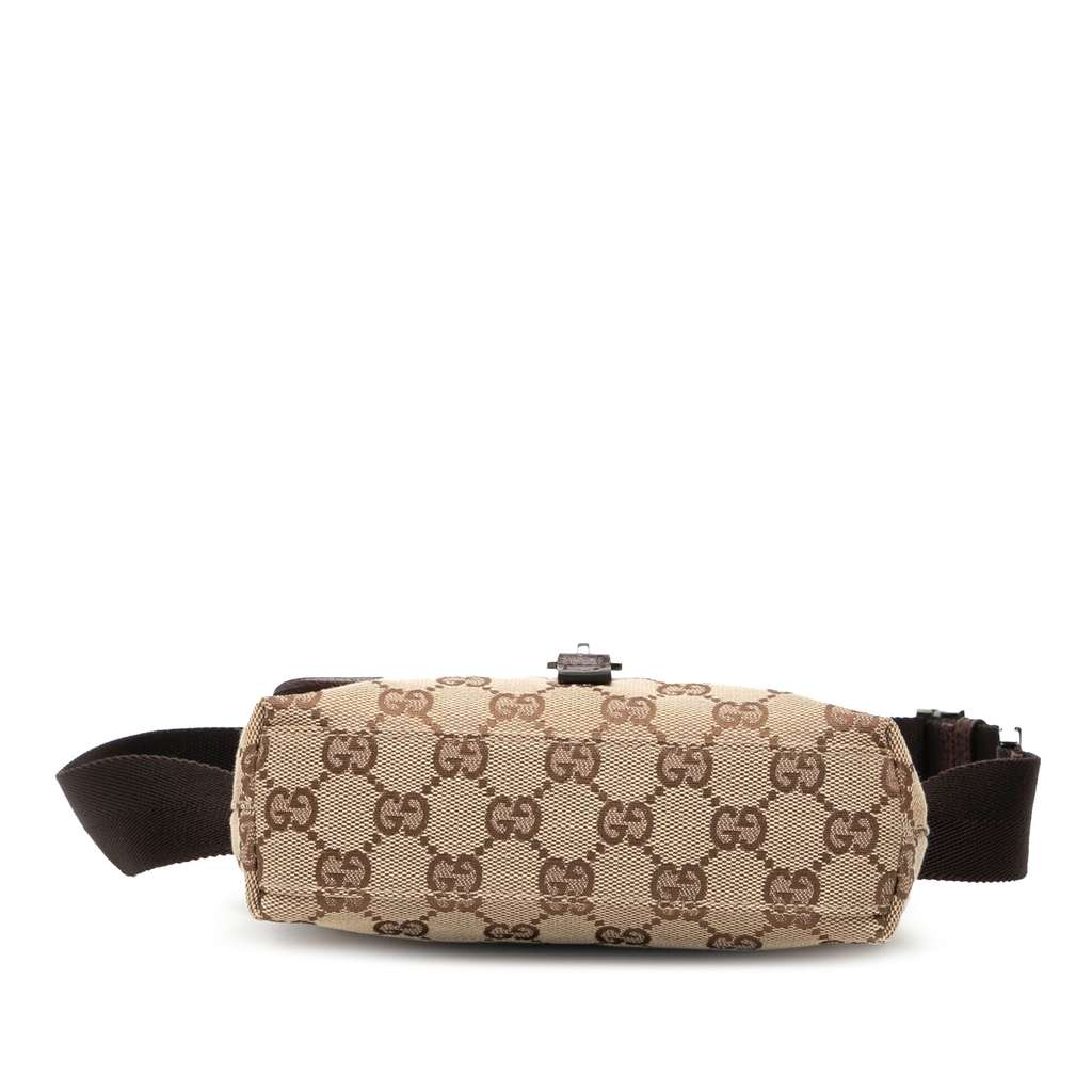 Gucci GG Canvas Jackie Belt Bag Beige Very good condition - Inside View