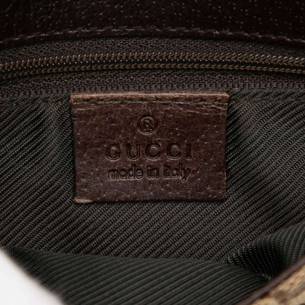 Gucci GG Canvas Jackie Belt Bag Beige Very good condition - Box View