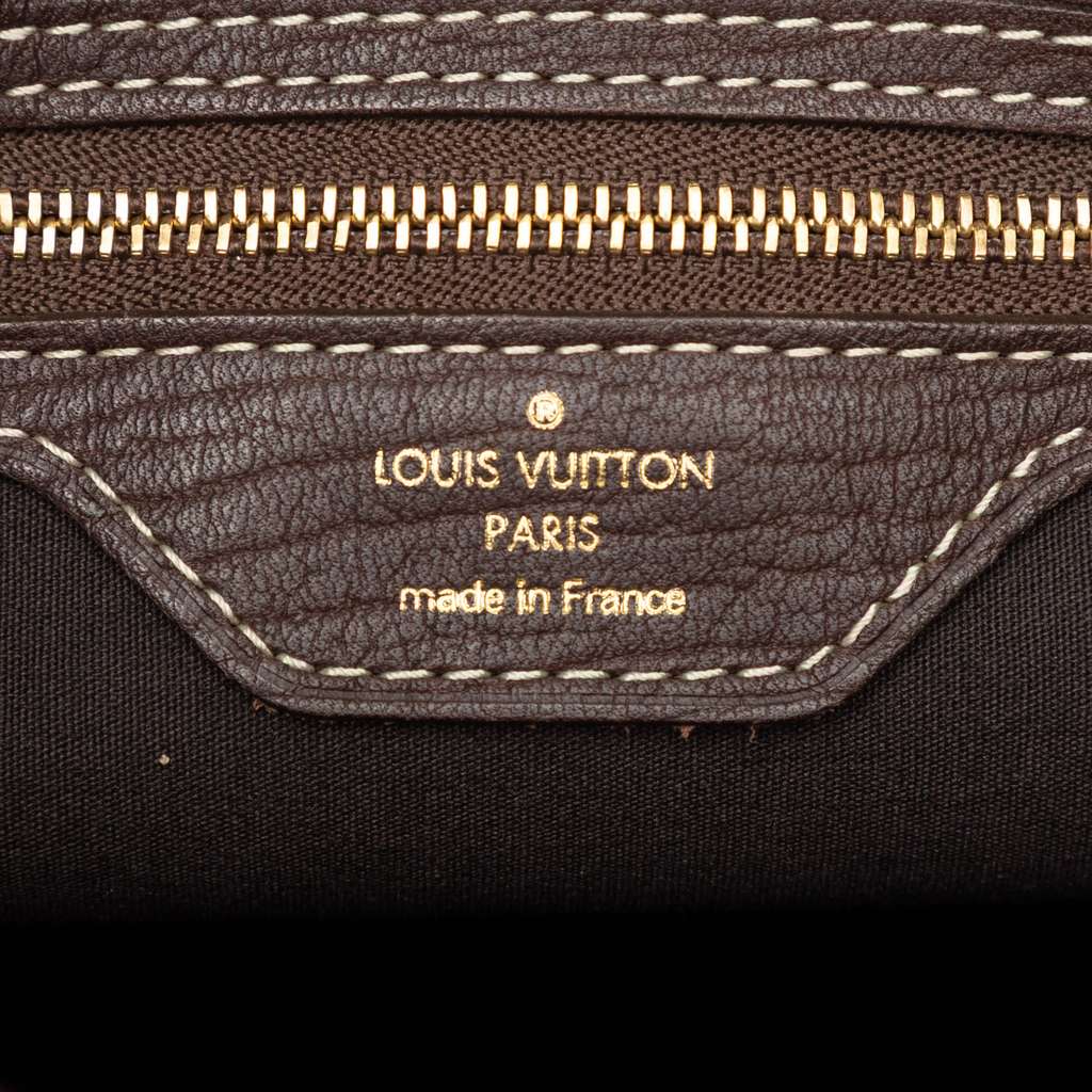 Louis Vuitton Monogram Mini Lin Bucket PM Brown Canvas Very good condition - Box View