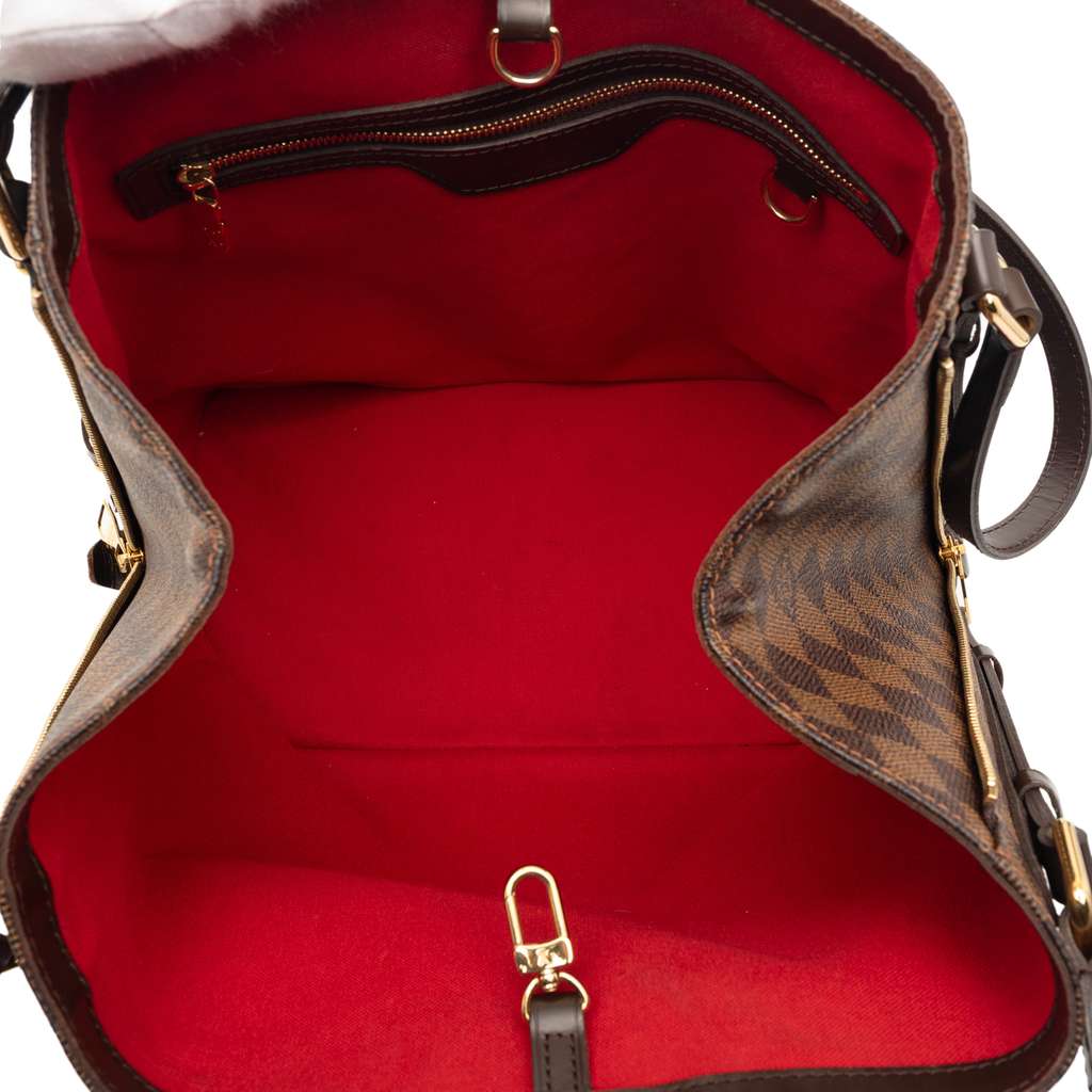 Louis Vuitton Damier Ebene Cabas Rivington Brown Very good condition - Model View