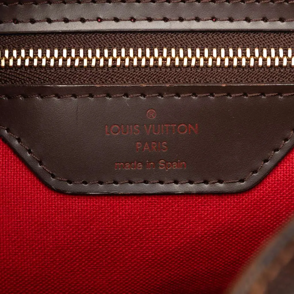 Louis Vuitton Damier Ebene Cabas Rivington Brown Very good - Box View