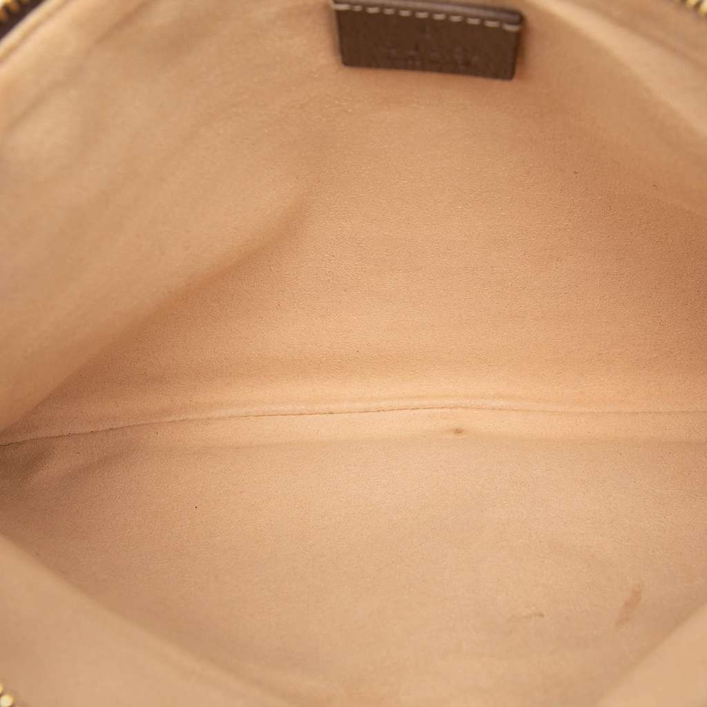 Gucci GG Supreme Web Ophidia Clutch Beige Very good condition - Model View