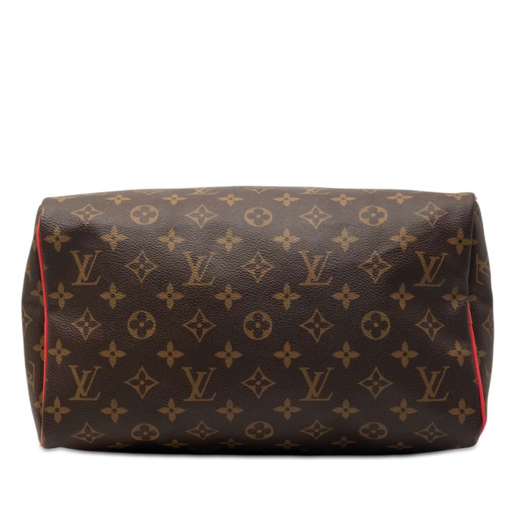 Louis Vuitton Monogram Totem Speedy 30 Brown Very good condition - Inside View