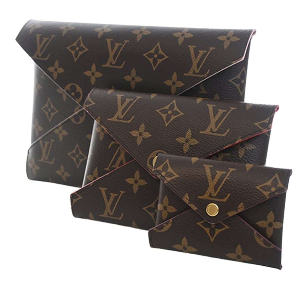 Louis Vuitton Monogram Pochette Kirigami Set Brown Very good condition - Inside View