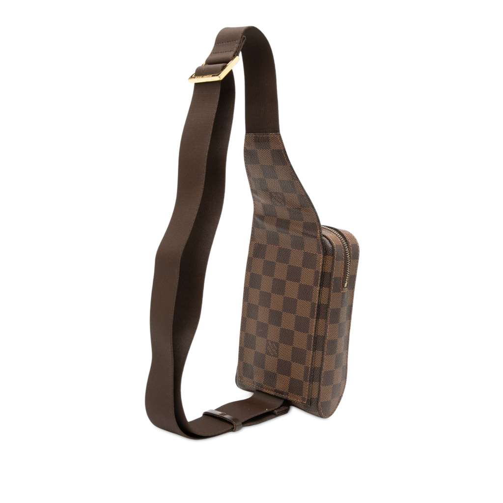 Louis Vuitton Damier Ebene Geronimos Brown Very good condition - Back View