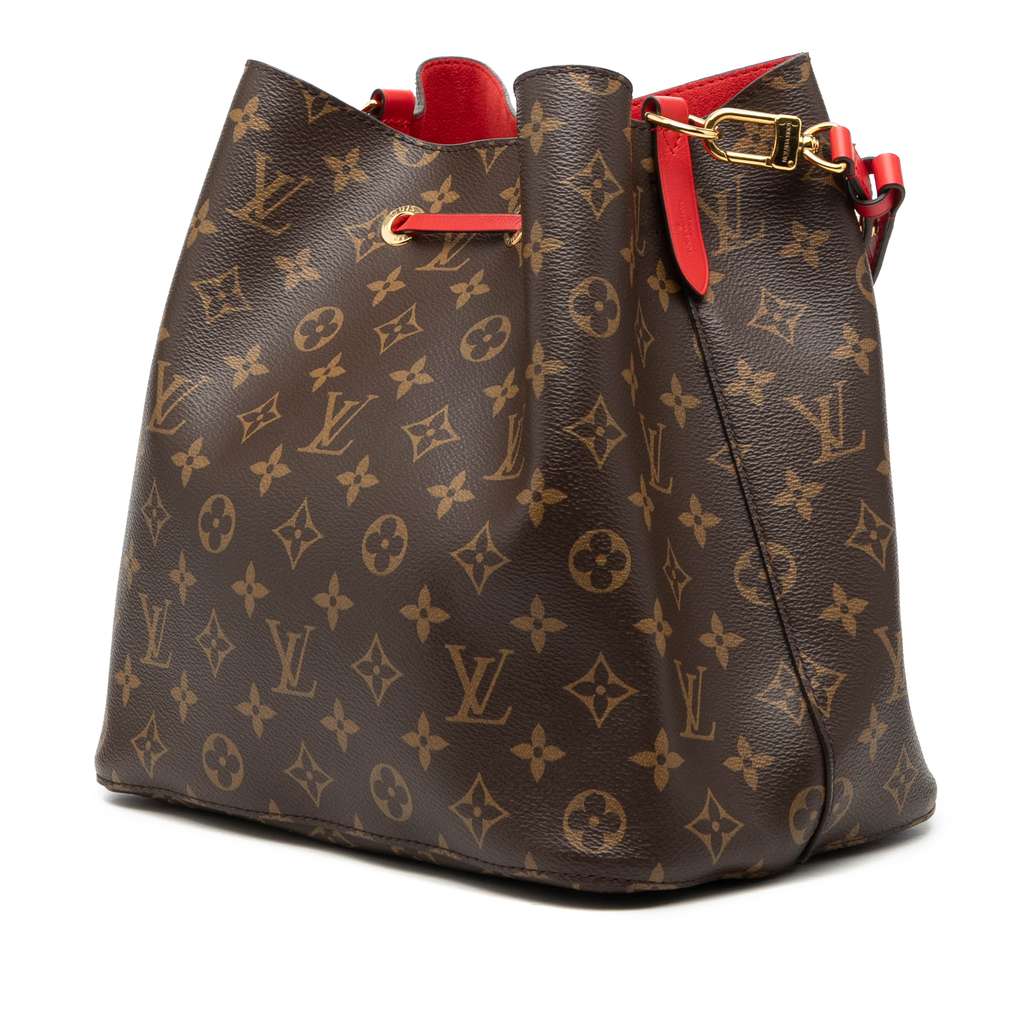 Louis Vuitton Monogram Neonoe MM Brown Very good condition - Back View