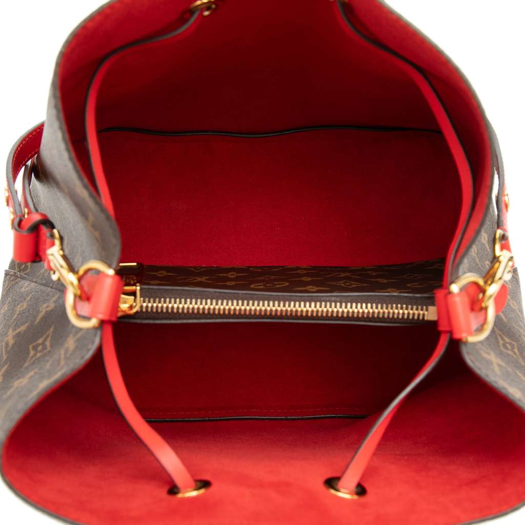 Louis Vuitton Monogram Neonoe MM Brown Very good condition - Model View