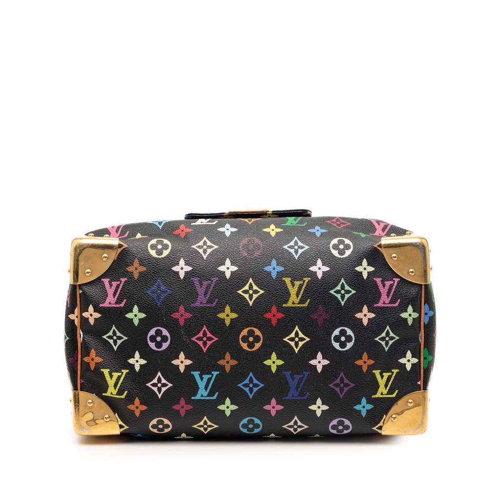 Louis Vuitton Monogram Multicolore Speedy 30 Black Very good condition - Inside View