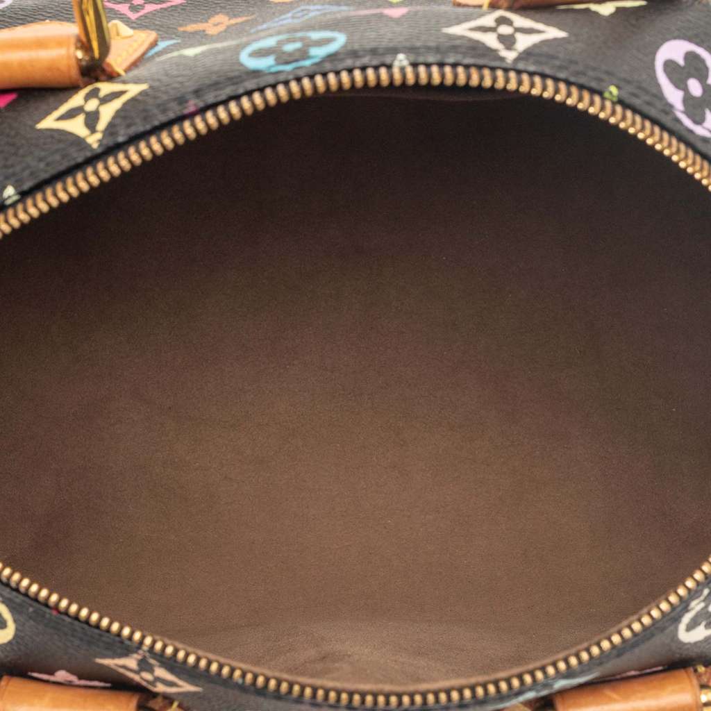 Louis Vuitton Monogram Multicolore Speedy 30 Black Very good condition - Model View