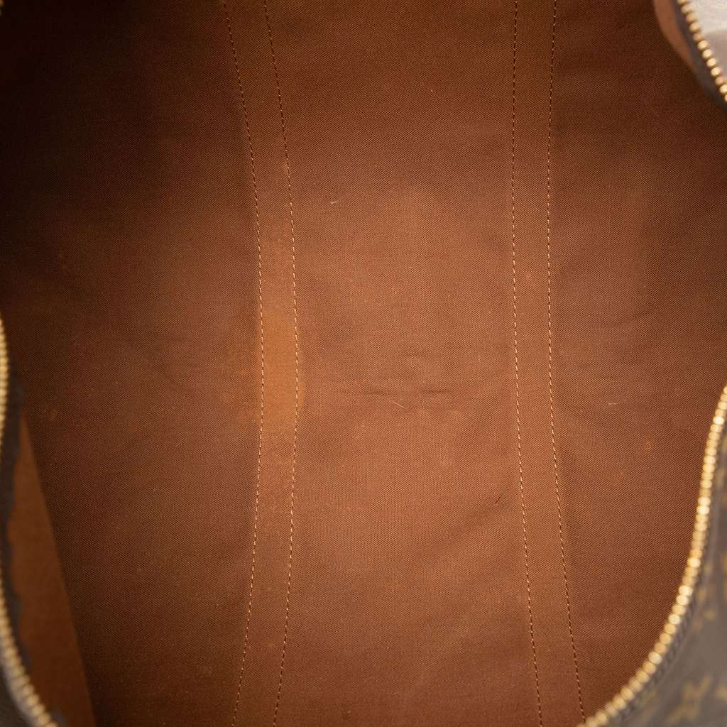 Louis Vuitton Monogram Keepall Bandouliere 50 Brown Good condition - Model View