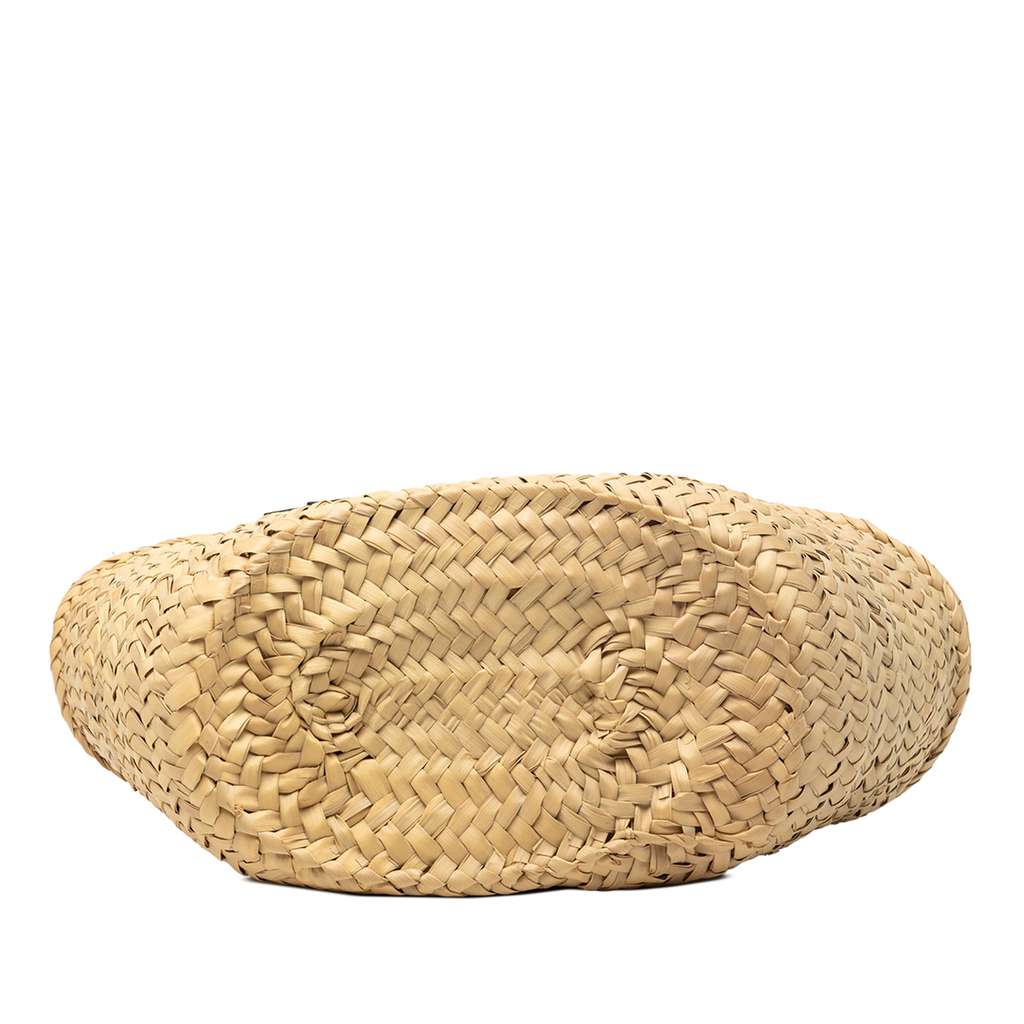 Loewe Small Raffia Anagram Basket Tote Beige Very good condition - Inside View