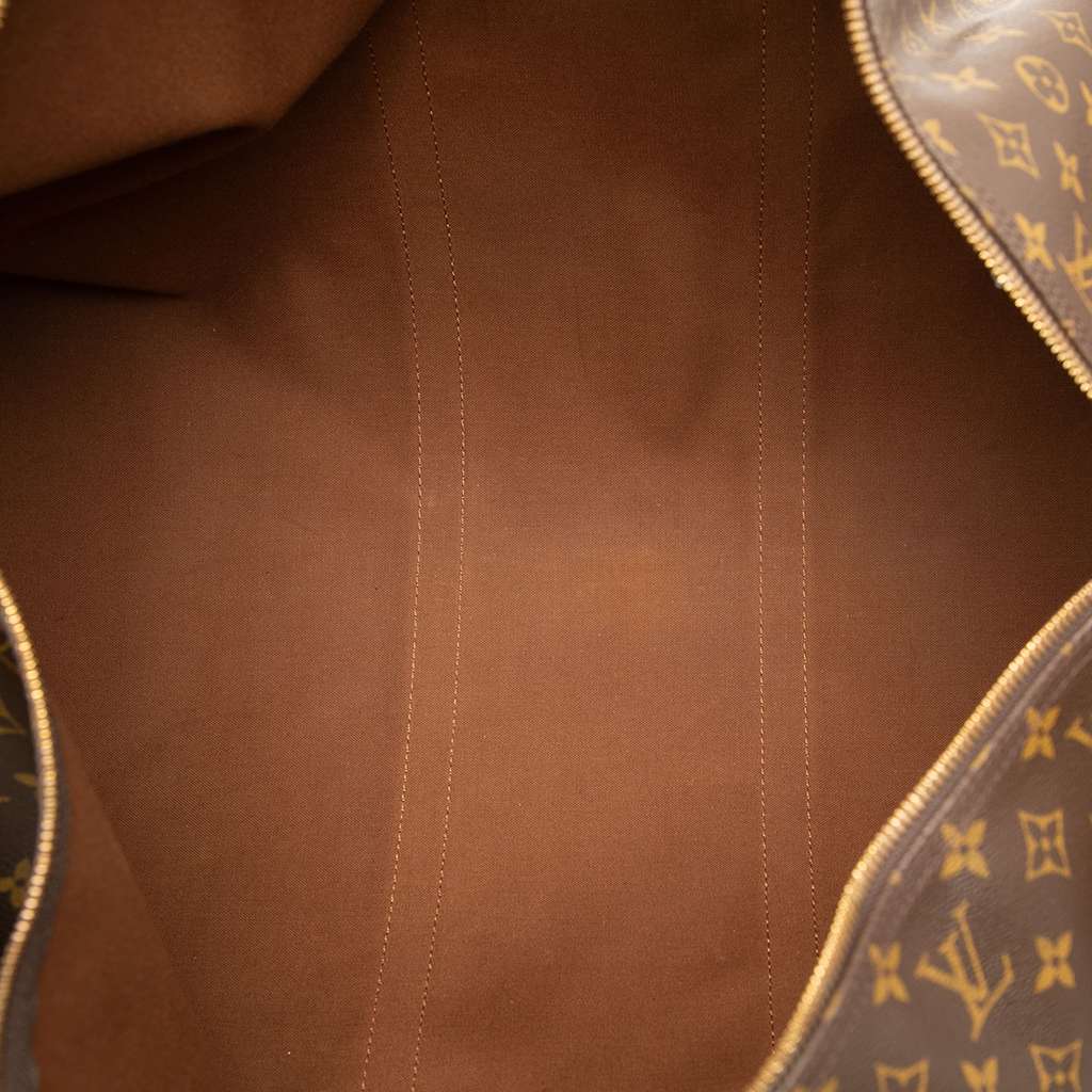 Louis Vuitton Monogram Keepall Bandouliere 60 Brown Very good condition - Model View