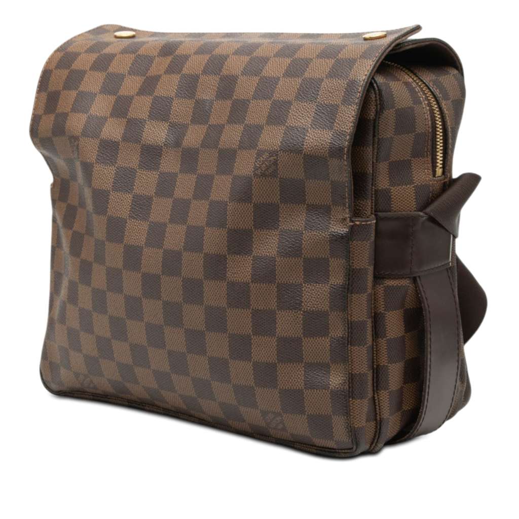 Louis Vuitton Damier Ebene Naviglio Brown Very good condition - Back View