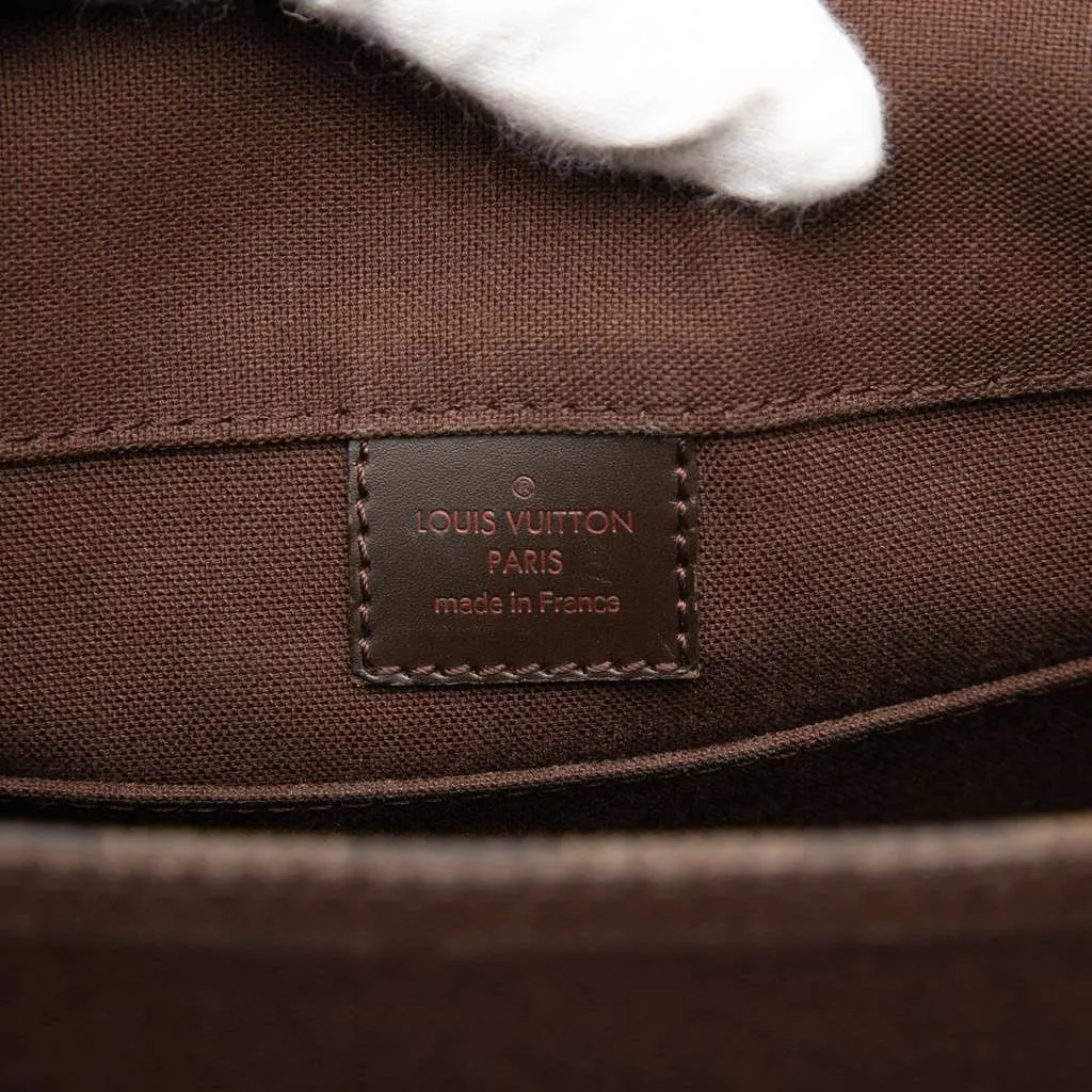 Louis Vuitton Damier Ebene Bastille Brown Canvas Good - Box View