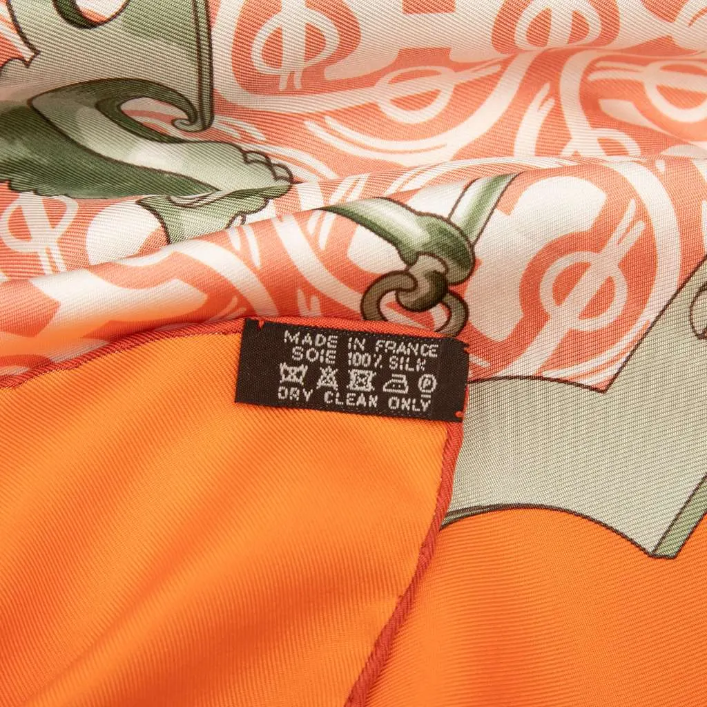 Hermès Mors et Gourmettes Silk Shawl | Libas Collective