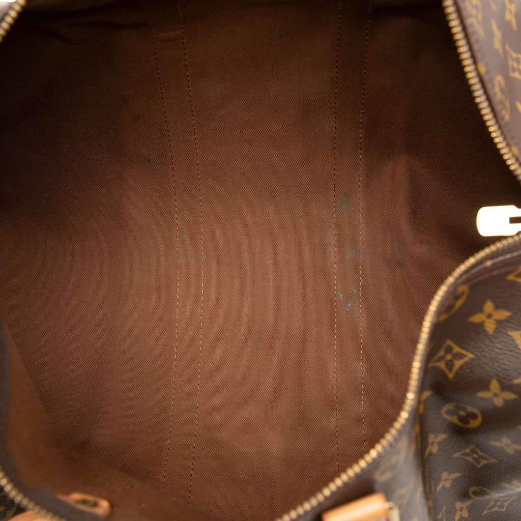 Louis Vuitton Monogram Keepall Bandouliere 45 Brown Very good condition - Model View