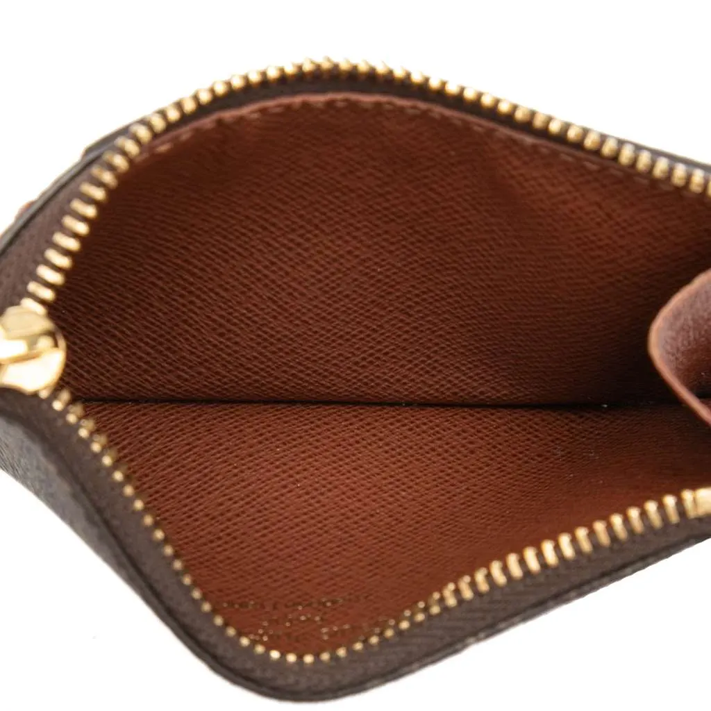 Louis Vuitton Monogram Romy Card Holder Brown Very good - Model View