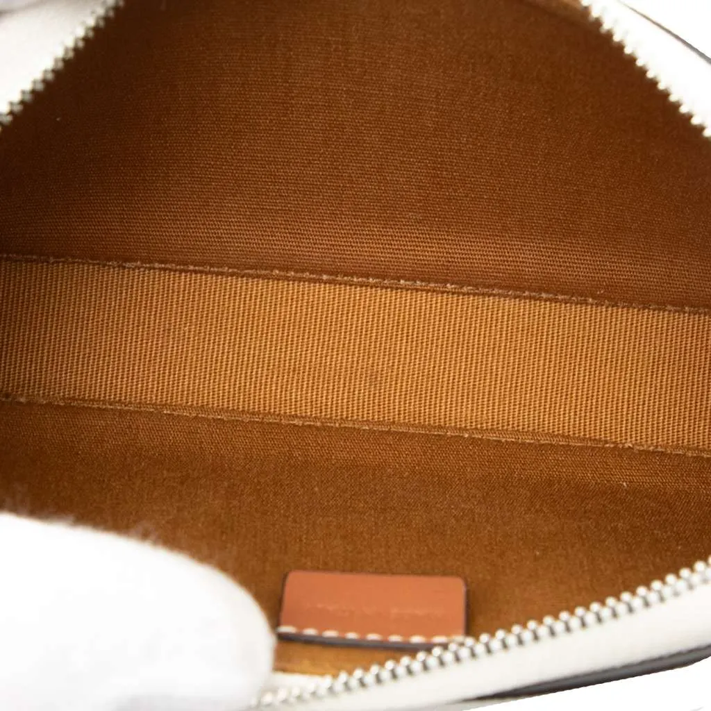 Celine Triomphe Coated Canvas Sunset Logo Horizontal Pouch Brown Canvas Very good - Model View