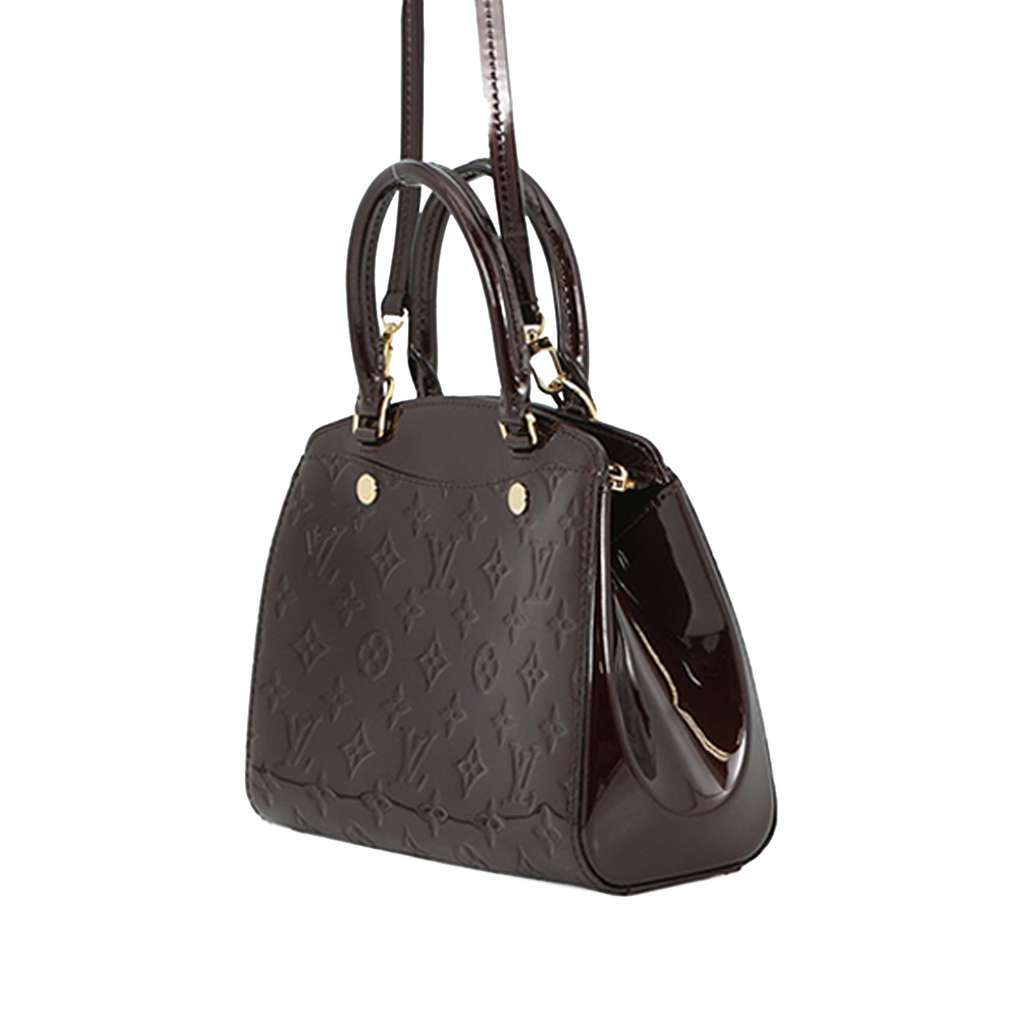 Louis Vuitton Monogram Vernis Brea PM Purple Leather Very good condition - Back View