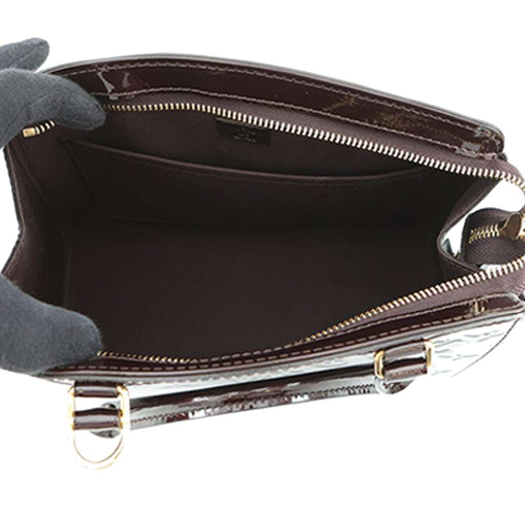 Louis Vuitton Monogram Vernis Brea PM Purple Leather Very good condition - Model View