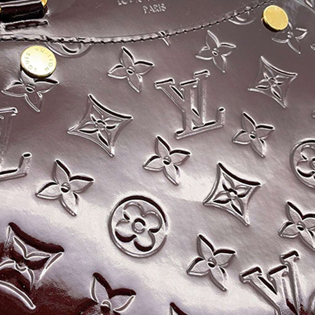 Louis Vuitton Monogram Vernis Brea PM Purple Leather Very good condition - Box View