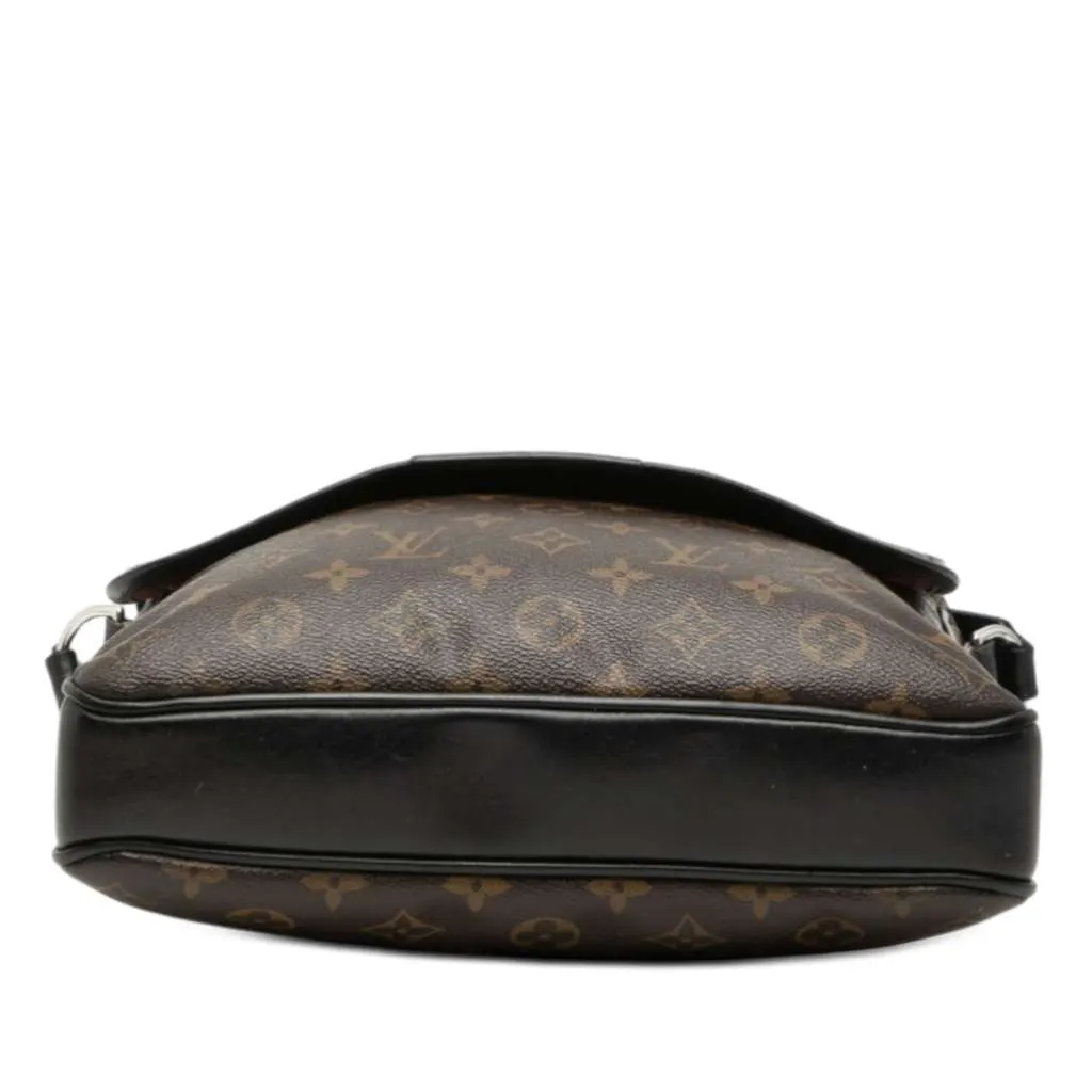 Louis Vuitton Monogram Macassar Bass MM Brown Very good - Inside View