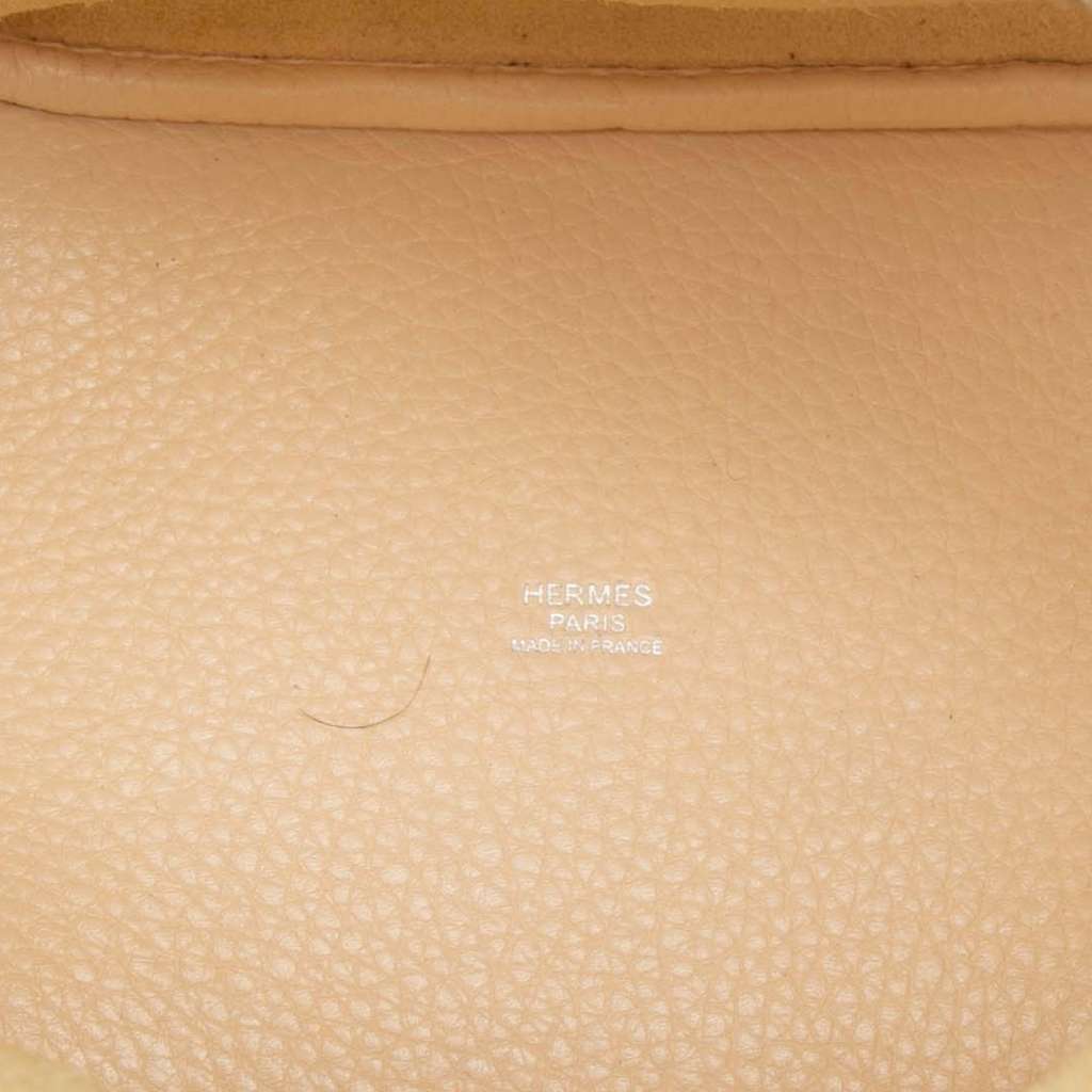 Hermès Clemence Picotin Lock 18 White Leather Very good condition - Box View