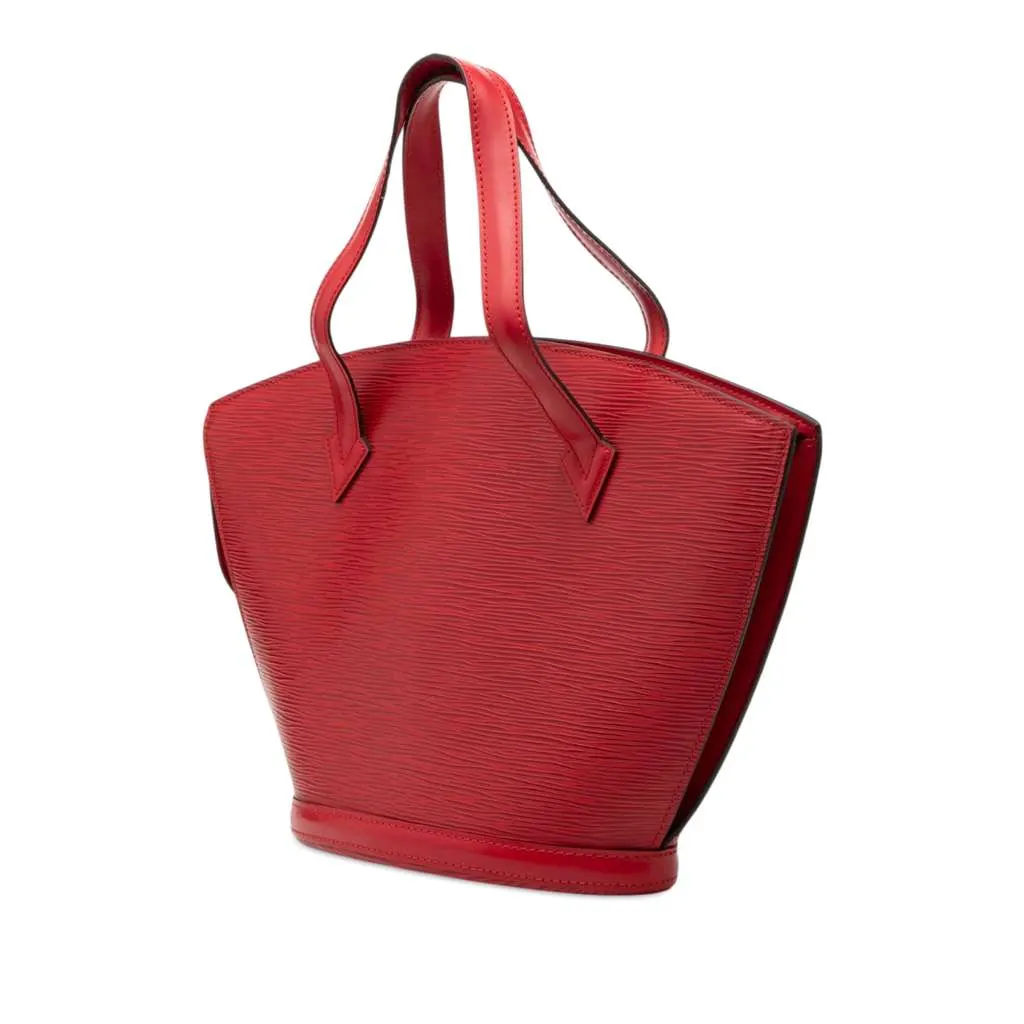 Louis Vuitton Epi Saint Jacques PM Short Strap Red Leather Very good - Back View