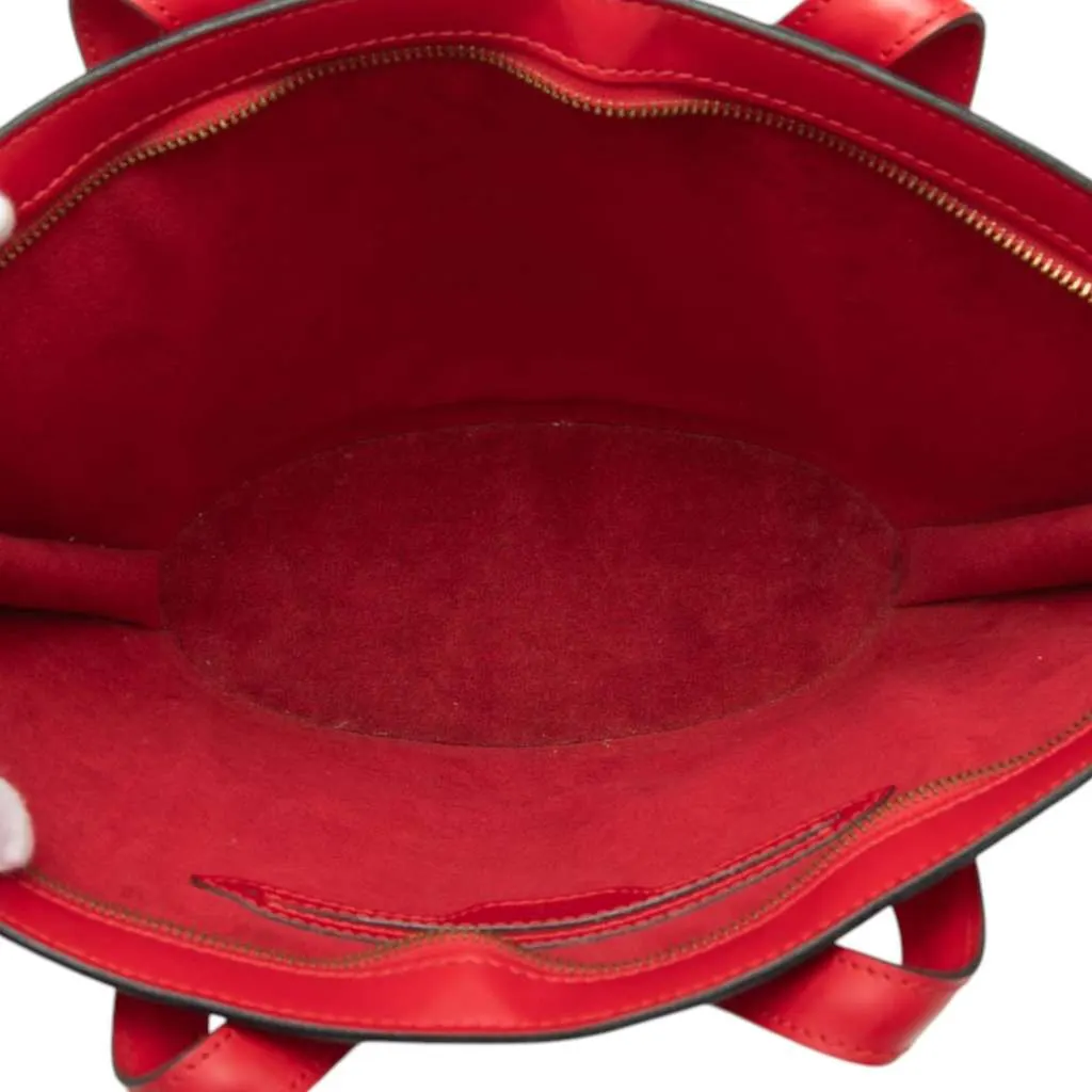 Louis Vuitton Epi Saint Jacques PM Short Strap Red Leather Very good - Model View